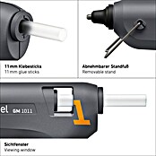 Steinel Pistola termoencoladora GlueMatic 1011 (Diámetro cartucho de cola: 11 mm, Rango de temperaturas: 200 °C) | BAUHAUS
