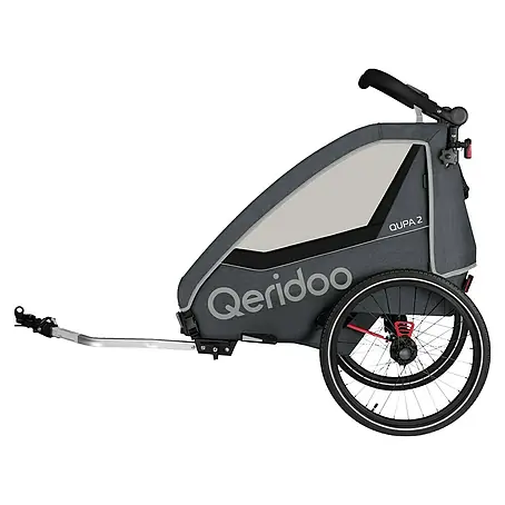 Qeridoo  Kinderfahrradanhänger Qupa 2