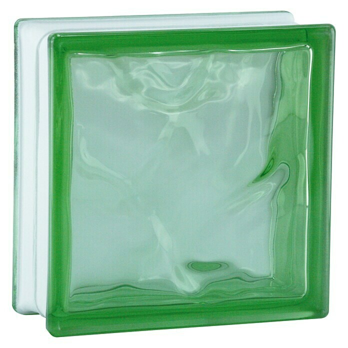 fuchsdesign Glasbaustein Grün