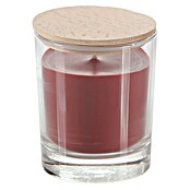 Flower Power Duftkerze im Glas mit Holzdeckel (Winter Dream, Anzahl Dochte: 1 Stk., Mit Deckel) | BAUHAUS