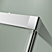 Camargue Roma Mix & Match Eckdusche (L x B x H: 90 x 100 x 195 cm, Beschichtet, Silberglanz, Glasstärke: 6 mm, DIN Anschlag: Links) | BAUHAUS