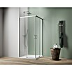 Camargue Roma Mix & Match Eckdusche (L x B x H: 80 x 80 x 195 cm, Beschichtet, Silberglanz, Glasstärke: 6 mm) | BAUHAUS