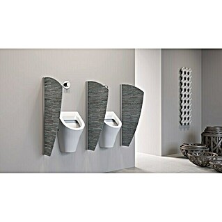 GEO Urinal-Trennwand Segel (50 x 90 cm, Slate)