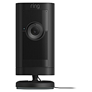 Ring Überwachungskamera Stick Up Cam Plug-In (Schwarz, Netzbetrieben)