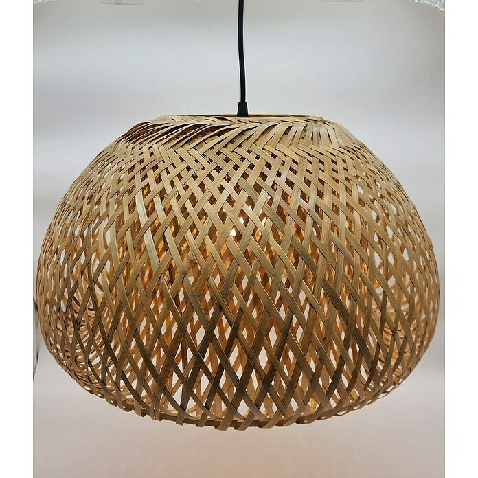 Tween Light Lámpara colgante redonda Bambú (Ø x Al: 45 x 26 cm, Bambú) | BAUHAUS