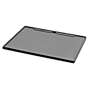 Buschbeck Elektrogrill Plancha Platte mit Spachtel (H x B x T: 5 x 47 x 37 cm, Schwarz, Edelstahl) | BAUHAUS