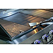 Buschbeck Elektrogrill Plancha Platte mit Spachtel (H x B x T: 5 x 47 x 37 cm, Schwarz, Edelstahl) | BAUHAUS