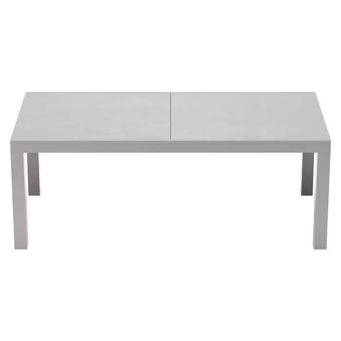 Sunfun Maja Gartentisch Stone - L x B x H: 300 x 100 x 74 cm, Aluminium, Sintered Stone, Ausziehbar, Light-Greige