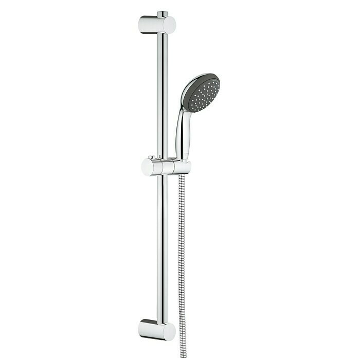 Grohe Vitalio Start Brausegarnitur 100Lochabstand: 47 cm - 62 cm, Art Strahl: Normalstrahl, Chrom Front View