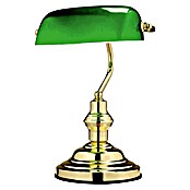 Globo Namizna svetilka Bankerslamp  (60 W, Do x Š x V: 25 x 19 x 36 cm, Rumenkaste barve, Zelene barve, E27) | 3056 - Schreibtischleuchte | CACJ - Tischleuchte | CAC - Indoorleuchten | CA - Beleuchtung | C - Elektro | BAUHAUS