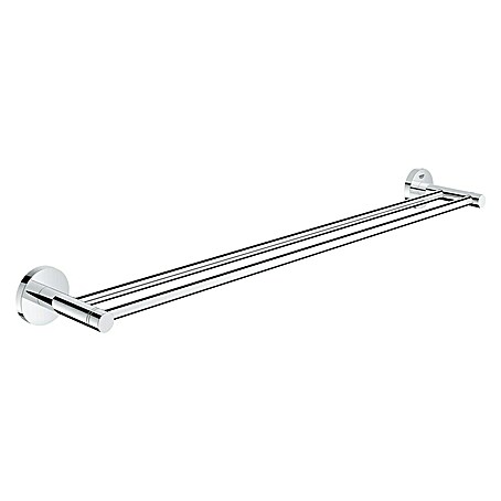 Grohe Essentials Doppel-Badetuchhalter (Chrom, Glänzend)