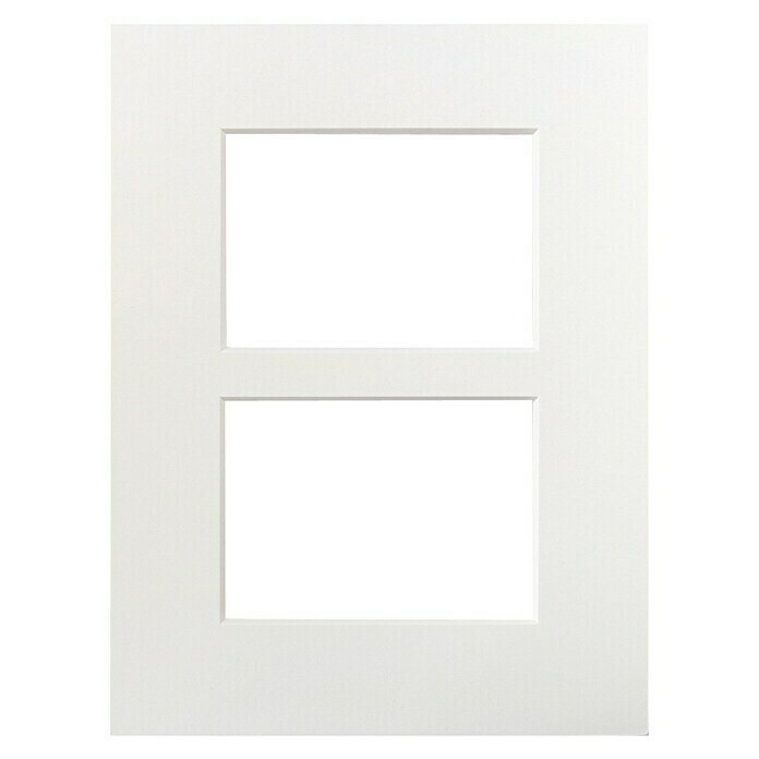 Nielsen Okvir za slike (Antički bijelo, D x Š: 50 x 40 cm, Format slike: 2 slike à 13 x 18 cm)