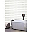 Mosaikfliese Hexagon Uni HX 080 (32,5 x 28,1 cm, Weiß, Glänzend)