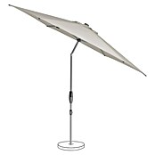 Suncomfort Marktschirm Shell-Turn (Hellgrau, Durchmesser Bespannung: 330 cm) | BAUHAUS