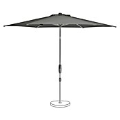 Suncomfort Marktschirm Shell-Turn (Steingrau, Durchmesser Bespannung: 300 cm) | BAUHAUS