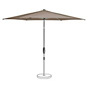 Suncomfort Marktschirm Shell-Turn (Light Taupe, Durchmesser Bespannung: 300 cm) | BAUHAUS