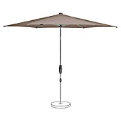 Suncomfort Marktschirm Shell-Turn (Light Taupe, Durchmesser Bespannung: 300 cm) | BAUHAUS