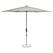 Suncomfort Marktschirm Shell-Turn (Hellgrau, Durchmesser Bespannung: 330 cm) | BAUHAUS