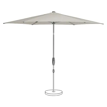 Suncomfort  Marktschirm Shell-Turn