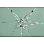 Suncomfort Marktschirm Shell-Turn (Frost Grün, Durchmesser Bespannung: 300 cm) | BAUHAUS