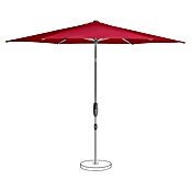 Suncomfort Marktschirm Shell-Turn (Aurora Rot, Durchmesser Bespannung: 330 cm) | BAUHAUS