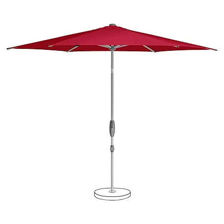 Suncomfort  Marktschirm Shell-Turn