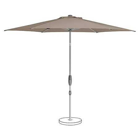 Suncomfort  Marktschirm Shell-Turn