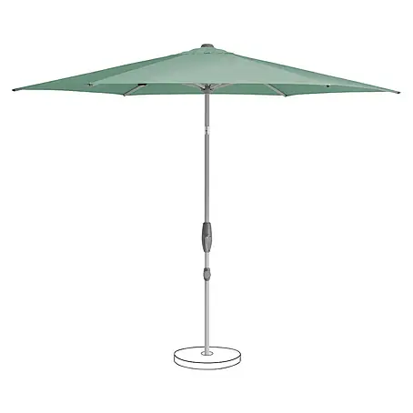 Suncomfort  Marktschirm Shell-Turn