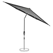 Suncomfort Marktschirm Shell-Turn (Steingrau, Durchmesser Bespannung: 330 cm) | BAUHAUS