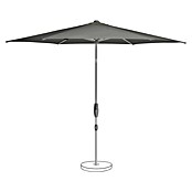 Suncomfort Marktschirm Shell-Turn (Steingrau, Durchmesser Bespannung: 330 cm) | BAUHAUS