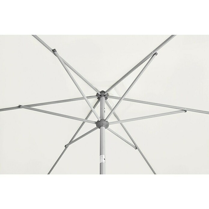 Suncomfort Marktschirm Shell-Turn (Ecru, Durchmesser Bespannung: 330 cm) | BAUHAUS