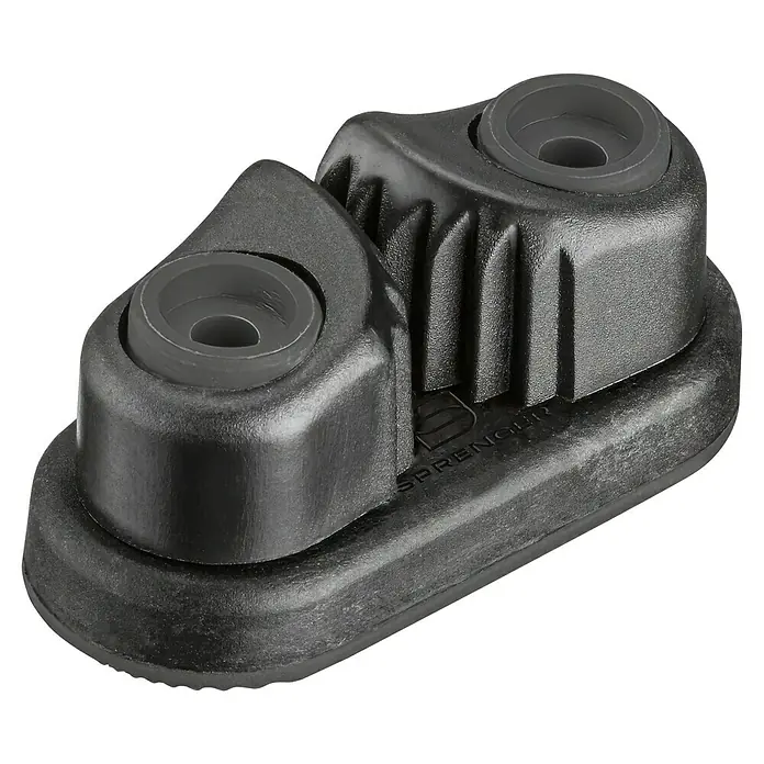 Sprenger Schotklemme HT 08 - 3 mm - 6 mm, Camlan - Schwarzer Sprenger Klemmenblock für Segelboote, ideal für präzise Seilführung und sicheren Halt. Robuste Ausführung für den maritimen Einsatz.