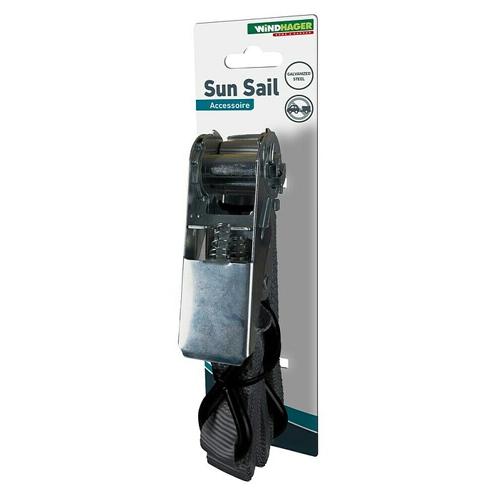 Windhager Spanngurt Sun Sail inklusive Ratsche (Geeignet für: Sonnensegel) | BAUHAUS