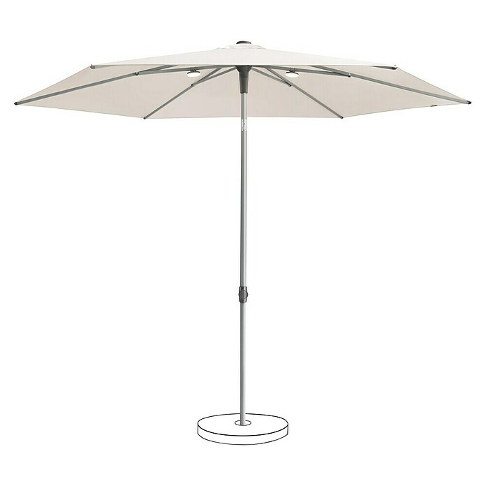 Suncomfort LED-Licht Ambience 2er Set (Passend für: Sonnenschirme) | BAUHAUS