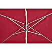 Suncomfort Marktschirm Shell-Turn (Aurora Rot, Bespannungsmaß (L x B): 250 x 200 cm) | BAUHAUS