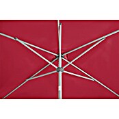 Suncomfort Marktschirm Shell-Turn (Aurora Rot, Bespannungsmaß (L x B): 250 x 200 cm) | BAUHAUS