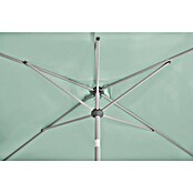 Suncomfort Marktschirm Shell-Turn (Frost Grün, Bespannungsmaß (L x B): 250 x 200 cm) | BAUHAUS