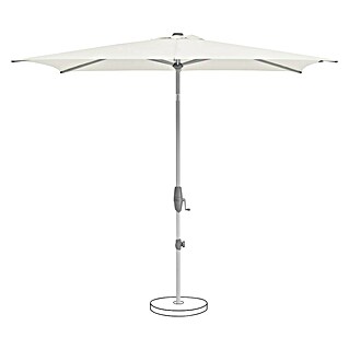 Suncomfort Marktschirm Shell-Turn (Ecru, Bespannungsmaß (L x B): 250 x 200 cm)