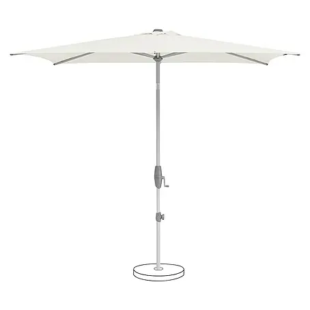 Suncomfort  Marktschirm Shell-Turn