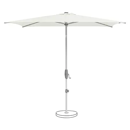 Suncomfort  Marktschirm Shell-Turn