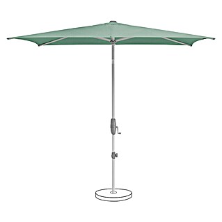 Suncomfort Marktschirm Shell-Turn (Frost Grün, Bespannungsmaß (L x B): 250 x 200 cm)