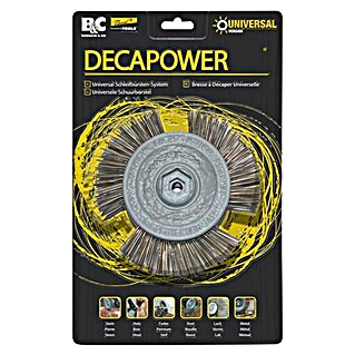 Cepillo lijador Decapower (Apto para: Metales duros, Específico para: Taladros)