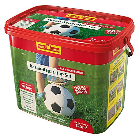 Wolf-Garten Rasen-Reparatur L120G (5 400 g, 120 m²)