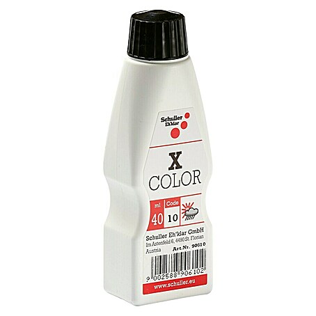 Schuller Vollton- & Abtönfarbe X-Color (Oxyd Schwarz, 40 ml)