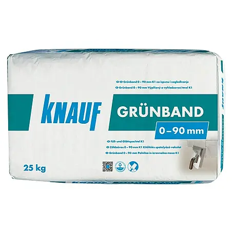 Knauf Füll- & Glättspachtel Grünband K1