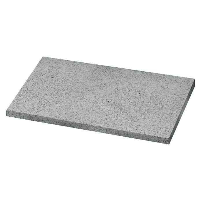 Terrassenplatte G 654 (Anthrazit, 30 x 60 x 2 cm, Granit, Wassergestrahlt)