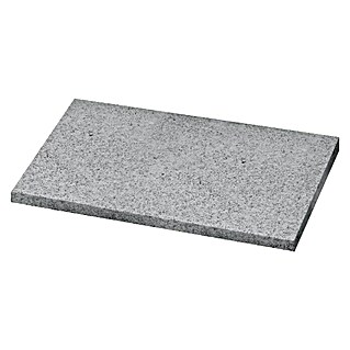 Terrassenplatte (L x B x S: 60 x 30 x 2 cm, Granit, Anthrazit)