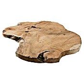 Baumscheibe (Teak, Unbehandelt, Durchmesser: 0 cm - 35 cm)