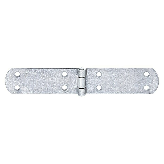 Bisagra perforada (An x Al: 200 x 35 mm, Espesor: 2 mm, Acero inoxidable)
