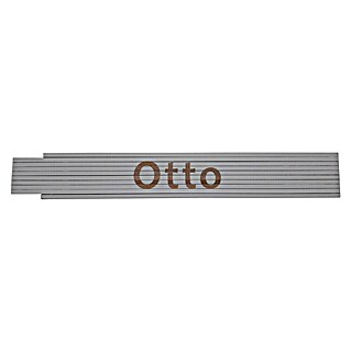 Heka Zollstock (Aufdruck: Otto, Länge: 2 m, Weiß)